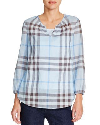 burberry brit smoked blouse
